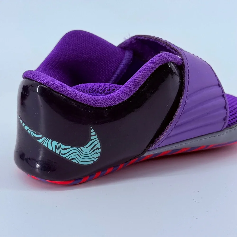 Nike KD 7 Toddler Crib Shoes Cave Purple Hyper Grape 669954-500 Kids 3C